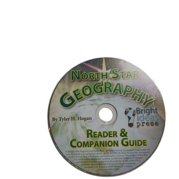 North Star Geography Textbook by Tyler H. Hogan Bright Ideas Press Hardback - Picture 7 of 12